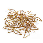 JAM Paper - Pinces papillon colourées - pinces à papier dorées - paquet de 15-Les pinces sont fabriquées à partir de fil d'acier de haute qualité et ont une finition colourée brillante | Capacité de 75 feuilles.