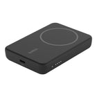 Belkin - Batterie externe magnétique 5K sans fil + support, noire-Nos batteries sont soumises à plus de 20 tests de qualité et obtiennent plus de 8 certifications mondiales, pour garantir la sécurité de vos appareils pendant de nombreuses années