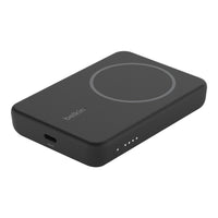 Belkin - Batterie externe magnétique 5K sans fil + support, noire-Nos batteries sont soumises à plus de 20 tests de qualité et obtiennent plus de 8 certifications mondiales, pour garantir la sécurité de vos appareils pendant de nombreuses années