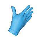 Forcefield - Nitriforce Pro Gant - Bleu - Grand - Paquet de 100-Nitrile, 5mil, texture