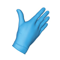 Forcefield - Nitriforce Pro Gant - Bleu - Grand - Paquet de 100-Nitrile, 5mil, texture