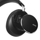AKG - Casque hybride sans fil supra-auriculaire à réduction de bruit N9 - Noir-Smart Talk : Le son se mettra automatiquement en pause lorsque vous commencerez à parler, vous pourrez donc avoir une conversation rapide les écouteurs sur les oreilles.