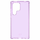 ITSKINS Spectrum_R Coque transparente pour Galaxy S25 Ultra - Violet clair-Flex Rugged - robuste et flexible