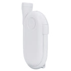 Evry - mini lampe de lecture rechargeable avec clip intégré et col flexible - Blanc-Clip intégré pour attacher aux livres