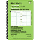 Day-Timer - Recharge datee 2026 2 pages/semaine de bureau - 8 1/2 po H x 5 1/2 po l - bilingue-L'espace de chaque jour comprend des zones pour votre liste de tâches, rendez-vous et journal
