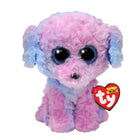 Ty, Inc. - Peluche Beanie Boo - Flora-Adorable motif chiot Beanie aux couleurs pastel