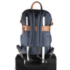 Seven Days - Sac à Dos Pour Ordinateur Portable Jusqu'à 15.6 po avec RFID - Marine-Ouverture zippée séparée et rembourrée sur le dessus pour un ordinateur portable jusqu'à 15,6 pouces