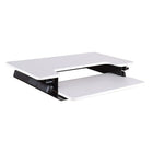 Support multipositions pour ordinateur, blanc -Portée de réglage de 12 po