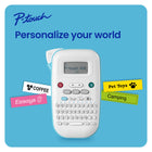 Brother - P-touch PT-N10 Étiqueteuse portable personnelle avec les étiquettes Btag-Gardez vos documents en ordre. Nommez vos dossiers, classez vos fichiers et rendez vos documents plus attrayants.