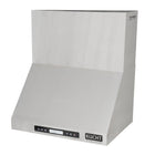 KUCHT KRH3621A 36 po Hotte murale - 900 CFM - Acier inoxydable-Équipée de deux lampes DEL de 1,5 W, cette hotte au design sans soudure offre une meilleure visibilité pendant la cuisson et rehausse l’apparence de votre cuisinière Kucht de style professionnel