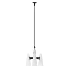 Modway - Beacon 3-Lumière Lumière suspendue - Noir opale-Tiges suspendues réglables en hauteur