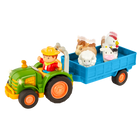 Battat - Tracteur d'agriculture amusant-Tracteur : Fais le tour de la ferme avec ce tracteur amusant qui produit des sons et de la lumière