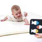 Banana Panda - Cartes pour bébé à contraste élevé, 0 à 3 mois et plus-Boîte pratique avec poignée de transport idéale pour ranger et emporter le puzzle avec vous