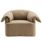 Modway - Lark Slipcover Tissu Grand fauteuil - Amande-7