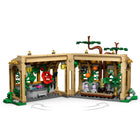 LEGO - Harry Potter Le Château de Poudlard : le Cours de Botanique, Cadeau de Sorcier -Ensemble de jeu de Poudlard - La serre à construire s’ouvre pour faciliter le jeu et comprend 2 tables amovibles recouvertes de plantes magiques, un arbre qui passe à travers une fenêtre « cassée » et des accessoires de jardinage
