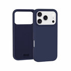 Blu Element - Étui Silicone MagSafe pour iPhone 17 Pro - Marine-Doublure en microfibre pour éviter les rayures