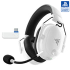 Razer - Blackshark V2 PRO PlayStation Casque esport sans fill pour Playstation 5 - Blanc- Avec le Razer Blackshark V2 Pro, atteignez les plus hauts niveaux de la compétition sur console. Jouez dans la cour des grands avec notre casque gaming sans fil ultime conçu pour l’esports. Il offre un son cristallin, une isolation sonore avancée et un confort durable