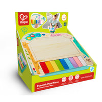 Hape - Piano dynamique à pixels-Avec trois modes attrayants, les enfants peuvent explorer des mélodies, découvrir des animaux pixellisés et leurs sons et apprendre à jouer des chansons avec des lumières guidées