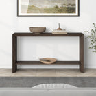 Hudson&Canal - Console Osman 55" de largeur par - Brun aulne-Nettoyer avec un chiffon doux et sec, sans produits chimiques agressifs ni produits de nettoyage abrasifs