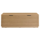Modway - Render Établi de rangement - Chêne-Assemblée requise
