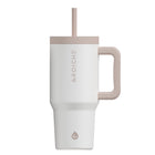 GROSCHE - Aspen Gobelet Isolé avec Poignée - 32 oz - Blanc Crème-Capacité de 32 oz