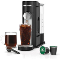 Ninja - Cafetière à dosettes et marc - Noir-Infusez avec des dosettes ou du marc : préparez une tasse de café en portion individuelle avec du marc pour une saveur ultime ou avec une dosette de café pour un confort ultime dans un petit encombrement.