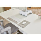 Fellowes - Repose-poignets pour clavier Breyta avec coussin HEX - Sable-Sable