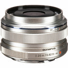 Olympus - Objectif M.Zuiko Digital 17mm f/1.8 - Argent-Distance focale unique de 17 mm