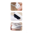 Rockstone -Trousse de nettoyage pour écouteurs-Sécuritaire pour un usage quotidien : solution de nettoyage à sec sans liquides, compatible avec toutes les grandes marques et étuis d’écouteurs