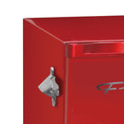 Frigidaire - Réfrigérateur bar rétro avec ouvre-bouteille sur le côté - 1,6 pi ca - Rouge-La tablette en treillis métallique ajustable vous permet de personnaliser votre réfrigérateur pour répondre à vos besoins d’entreposage de nourriture