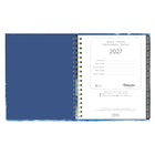 Blueline - Agenda Hebdomadaire/Mensuel - 9 1/4 po H x 7 1/4 po l - Motif Celestial - Bilingue-Comprend des calendriers de référence
