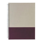 TRU RED - Cahier de notes à couverture rigide, pages réglées, grand format, couleurs variées-Couverture rigide en kraft imprimé robuste