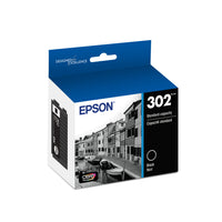 Epson - T302 Cartouche d'encre - Capacité standard - Noir-Textes nets et couleurs brillantes pour des impressions de grande qualité, encre à séchage rapide