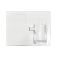 Wasip - Miroir 1L seul tableau uniquement-Une solution stérile et sans agent de conservation qui élimine les irritants, les débris et enlève les corps étrangers des yeux