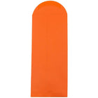 JAM Paper Enveloppes à ouv. au sommet papier recyclé couleur vive, ferm. gommée, 5 x 11 1/2 po, orange, paq./100-Taille : No14 (5 x 11 1/2 po)