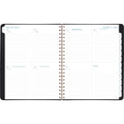 AT-A-GLANCE - Agenda hebdomadaire/mensuel Signature 2026 - 11 po H x 8 3/8 po l - gris - bilingue-Format des pages : 11 po H x 8 3/8 po l