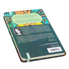Oscardo - Carnet à couverture rigide avec motif artistique autochtone Femme forte de la Terre de Leah Dorion-Cahier de 120 pages lignées au format compact de 12 cm x 17 cm (4,7 po x 6,7 po), conçu pour être facilement transportable et idéal pour l’écriture, la tenue d’un journal, les notes de voyage et l’utilisation quotidienne