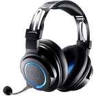 Audio-Technica - ATH-G1WL Casque de jeu sans fil haut de gamme - Noir-Les haut-parleurs de grand diamètre de 45 mm sont spécialement réglés pour apporter un son de qualité studio Audio-Technica au monde du jeu.