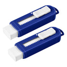 STAEDTLER - 525 Gomme à effacer, manche rétractable - Paquet de 2-Dans une pochette en plastique pratique