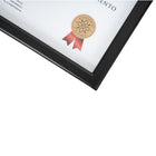 St. James - Cadre pour documents/certificats St. James - pour documents de format lettre 8,5 po x 11 po - noir-Peut être affiché à la verticale ou à l’horizontale