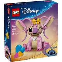 LEGO - Disney Angel, Jouet de Construction Lilo & Stitch pour Filles, Garçons et Enfants-Ensemble de construction Disney Lilo & Stitch - Stimulez l’imagination avec cet ensemble de construction Angel Disney pour les enfants de 9 ans et plus en construisant le personnage de la série télévisée, puis en jouant avec lui ou en l’exposant