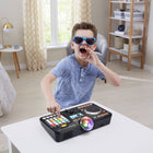 VTech - Kidi DJ Mix - Anglais-Conçu pour les 5 ans et plus, nécessite 4 piles AA , les piles sont incluses à des fins de démonstration uniquement, des piles neuves sont recommandées pour une utilisation régulière