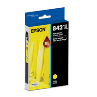 Epson - Cartouche d'encre DURABrite Ultra T842 - grande capacité - Jaune-Le système d’impression Epson est particulièrement conçu pour être utilisé avec les encres d’origine Epson. L’utilisation d’encres non authentiques peut entraîner des dommages qui ne sont pas couverts par la garantie limitée de l’imprimante
