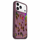 OtterBox - Étui Symmetry MagSafe avec Contrôle de la Caméra pour iPhone 17 Pro Max - Léopard Rose Shift-Design ultra-élégant qui épouse les lignes de votre téléphone