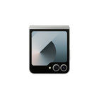 Samsung - Galaxy Z Flip6 - 512 Go - Argent - Bell et Virgin Plus-Restez connecté, même lorsque votre téléphone est fermé. Effectuez des tâches simples, envoyez des messages texte et obtenez des suggestions de réponse rapide dans la fenêtre Flex
