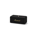 Marshall - Emberton III Enceinte Bluetooth portable et étanche - Noir et Laiton-L’Emberton III de Marshall incarne l’esprit de la route, avec une robustesse qui se moque de la poussière et de la plui