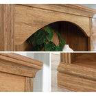 Sauder - Bibliothèque Arch à 5 tablettes - Mangue Sindoori-Dimensions: 29,35 po L x 13,5 po P x 71,38 po H