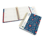 Orange Circle Studio - Agenda à trois onglets non daté - Garden Renaissance - 9.67" x 7.48" - Couleur assortie - Anglais-6