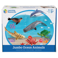 Learning ResourcesMD – Jumbo Ocean Animals-Groupe d’âge et niveau : Enfants de 3 à 5 ans et plus, de la prématernelle à la maternelle