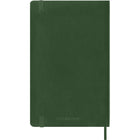 Moleskine - 2025 Agenda hebdomadaire à grande couverture souple - 5" x 8.25" - Vert myrte-Pochette Intérieure À Soufflet Assortie